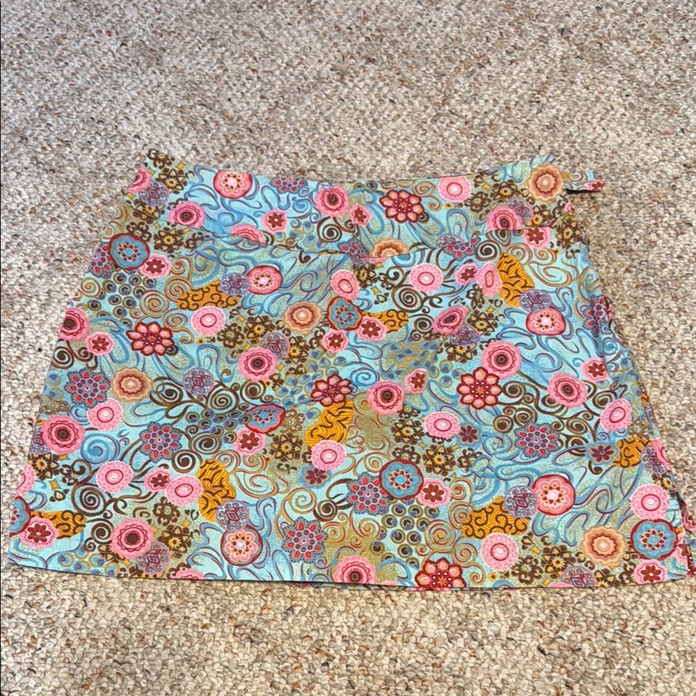 Floral Patterned Skort